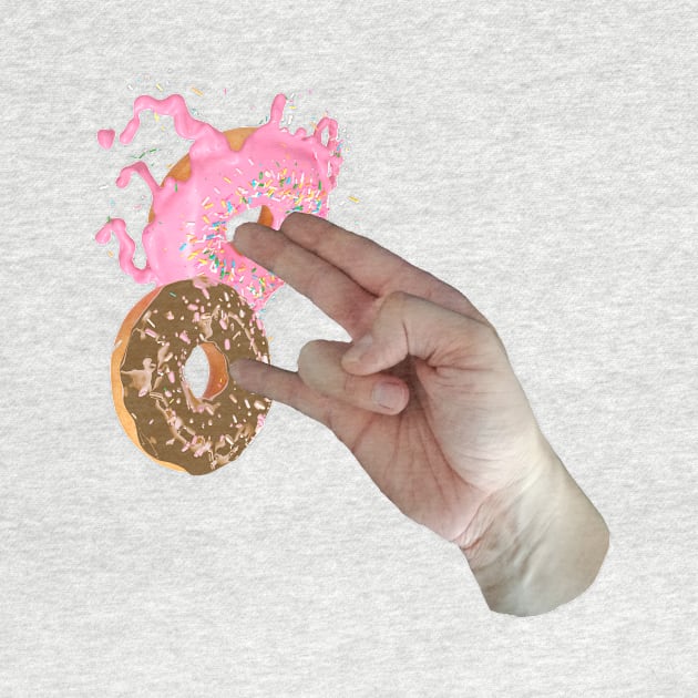 2 In The Pink 1 In The Stink T-shirt Funny Salacious Donut by TellingTales